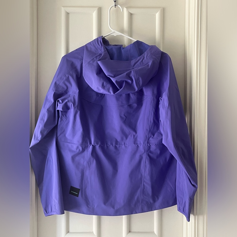 Lululemon Waterproof Hiking Half-Zip Pullover Light Electric Indigo - Picture 10 of 12